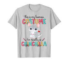 Load image into Gallery viewer, This Is My Human Costume I&#39;m Really A Chinchilla Halloween T-Shirt
