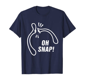 Thanksgiving Oh Snap Wishbone Funny Thanksgiving  T-Shirt