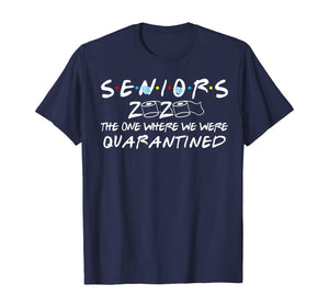 Seniors 2020 The One Where We Were Quarantined Toilet Paper TShirt167578