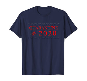 Quarantine 2020 Biohazard Community Awareness Distressed T-Shirt46772