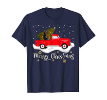 Load image into Gallery viewer, Funny shirts V-neck Tank top Hoodie sweatshirt usa uk au ca gifts for Red Truck Merry Christmas Tree Doberman Christmas T-Shirt 1324213
