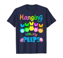 Load image into Gallery viewer, Hanging With My Peeps Shirt Colorful Bunny Easter day Gifts TShirt406135
