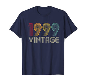 Vintage 1999 TShirt 20th Birthday Gifts 20 Years Old T-Shirt