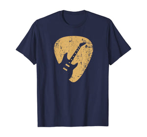 Vintage Guitar Pick New Gifts Guitarist Love Music T-Shirt