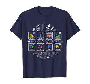 science teacher periodic table chemistry elements gift T-Shirt