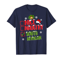 Load image into Gallery viewer, Funny shirts V-neck Tank top Hoodie sweatshirt usa uk au ca gifts for Nice Naughty SOUTH African Shirt Christmas Mens Womens X-mas T-Shirt 1314388
