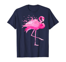 Load image into Gallery viewer, Flamingo Pink Ribbon Breast cancer Awareness Gift shirt 117805
