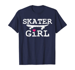 Skater Girl Skateboard Skateboarding T-Shirt