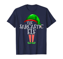 Load image into Gallery viewer, The Sarcastic Elf Family Matching Group Christmas Gift Funny T-Shirt
