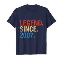 Load image into Gallery viewer, Legend Since 2007 Years Old Gifts 13th Birthday TShirt91040

