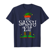 Load image into Gallery viewer, The Sassy Elf Family Matching Funny Christmas Gift Women T-Shirt
