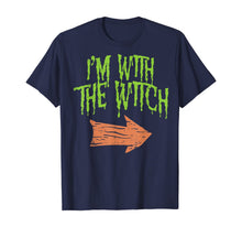 Load image into Gallery viewer, Mens Im With The Witch Funny Husband Halloween Costume For Couple T-Shirt
