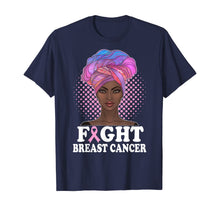 Load image into Gallery viewer, Fight Breast Cancer Awareness Shirts Black Women Shirt Gifts T-Shirt 60959
