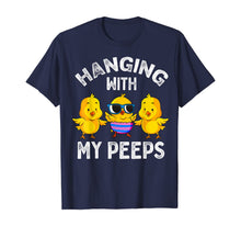 Load image into Gallery viewer, Hanging With My Peeps Happy Easter Chick Women Kids Girl Boy TShirt450376
