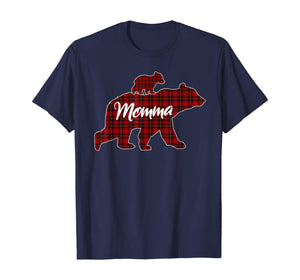 Funny shirts V-neck Tank top Hoodie sweatshirt usa uk au ca gifts for Red Plaid Momma Bear Buffalo Matching Family Pajama T-Shirt 1245206