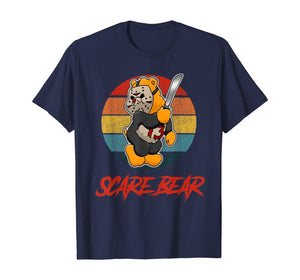 Scare Bear Funny Halloween Scary Horror T-Shirt