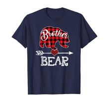 Load image into Gallery viewer, Funny shirts V-neck Tank top Hoodie sweatshirt usa uk au ca gifts for Brother Bear Christmas Pajama Red Plaid Buffalo Family Gift T-Shirt 503566
