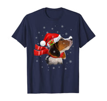 Load image into Gallery viewer, Funny shirts V-neck Tank top Hoodie sweatshirt usa uk au ca gifts for Christmas Beagle Santa Hat Dog Lover Gifts T-Shirt 724321
