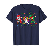 Load image into Gallery viewer, Funny shirts V-neck Tank top Hoodie sweatshirt usa uk au ca gifts for Dabbing Santa Elf Unicorn Christmas Kids Boys Men Xmas Gifts T-Shirt 526234

