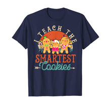 Load image into Gallery viewer, Funny shirts V-neck Tank top Hoodie sweatshirt usa uk au ca gifts for I teach the smartest Cookies Vintage Gingerbread Teacher T-Shirt 812114
