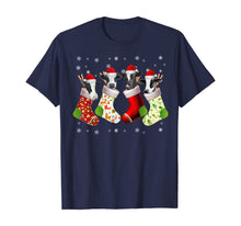 Load image into Gallery viewer, Santa Cow in Socks Funny Cow Christmas Pajama Gift T-Shirt
