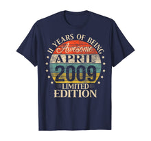 Load image into Gallery viewer, 11 Year Old Gifts April 2009 Limited Edition 11th Birthday TShirt396646
