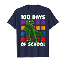 Load image into Gallery viewer, 100 Days Of School 100th Day Dino T-Shirt-685044
