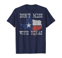 Load image into Gallery viewer, Funny shirts V-neck Tank top Hoodie sweatshirt usa uk au ca gifts for Don&#39;t Mess With Vintage Texas Longhorn Lone Star State Shirt T-Shirt 123367
