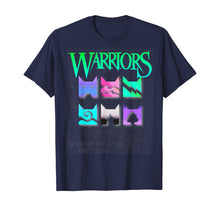 Load image into Gallery viewer, Funny shirts V-neck Tank top Hoodie sweatshirt usa uk au ca gifts for Warriors Cats 80s 90s Retro Outrun Icons for book readers T-Shirt 161243

