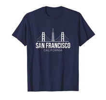 Load image into Gallery viewer, San Francisco Sf Bay Area California Skyline T Shirt
