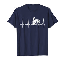 Load image into Gallery viewer, Funny shirts V-neck Tank top Hoodie sweatshirt usa uk au ca gifts for Dirt Bike Heartbeat Shirt - Best Shirt for Dirt Bike Riders 1082354
