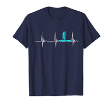 Load image into Gallery viewer, Funny shirts V-neck Tank top Hoodie sweatshirt usa uk au ca gifts for SUP Stand Up Paddle Heartbeat Paddling EKG Pulseline T-Shirt 303281
