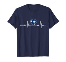 Load image into Gallery viewer, Funny shirts V-neck Tank top Hoodie sweatshirt usa uk au ca gifts for South Carolina Heartbeat South Carolina State T-Shirt 3002514
