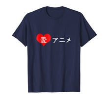 Load image into Gallery viewer, Funny shirts V-neck Tank top Hoodie sweatshirt usa uk au ca gifts for I love anime in Japanese characters Shirt for Anime Lovers T 2694955
