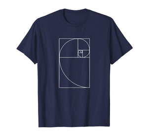 Funny shirts V-neck Tank top Hoodie sweatshirt usa uk au ca gifts for Fibonacci Spiral Fibonacci TShirt Golden Ratio Shirt 1208096