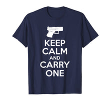 Load image into Gallery viewer, Funny shirts V-neck Tank top Hoodie sweatshirt usa uk au ca gifts for Keep Calm and Carry One - Gun Gifts - Hunter T-shirt 3542322
