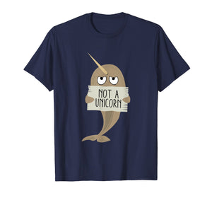Funny shirts V-neck Tank top Hoodie sweatshirt usa uk au ca gifts for Narwhal T Shirt Not A Unicorn 1185858