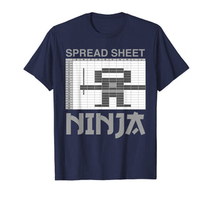 Spreadsheet Ninja Funny Office Party Data Lover T-Shirt