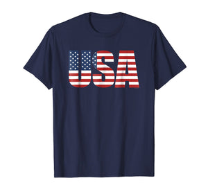 Patriotic Shirts For Women & Men USA American Flag Shirt