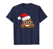 Load image into Gallery viewer, Funny shirts V-neck Tank top Hoodie sweatshirt usa uk au ca gifts for Funny Emoji Santa Hat Christmas Poop Shirt for Kids &amp; Adults 1998728
