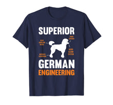 Load image into Gallery viewer, Funny shirts V-neck Tank top Hoodie sweatshirt usa uk au ca gifts for Poodle Dog T-Shirt Gifts Funny Superior German Engineering 1402780
