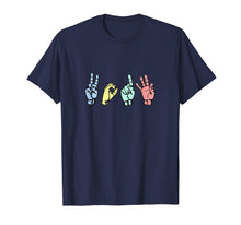 Load image into Gallery viewer, Funny shirts V-neck Tank top Hoodie sweatshirt usa uk au ca gifts for Class of 2019 ASL Sign Language Senior Grad T Shirt Gift 1659959

