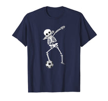 Load image into Gallery viewer, Funny shirts V-neck Tank top Hoodie sweatshirt usa uk au ca gifts for Halloween Dabbing Skeleton Soccer Shirt Dabbing Skeleton Tee 1411600
