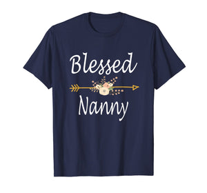 Funny shirts V-neck Tank top Hoodie sweatshirt usa uk au ca gifts for Blessed Nanny Tshirt Mothers Day Gifts 72718