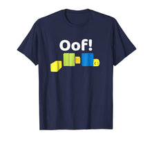 Load image into Gallery viewer, OOF! Funny Blox Noob Gamer T- Shirt Gifts For Gamers 95075
