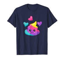 Load image into Gallery viewer, Funny shirts V-neck Tank top Hoodie sweatshirt usa uk au ca gifts for Cute Funny &amp; Unique Rainbow Poop Emoji T-shirt Z000035 2410181
