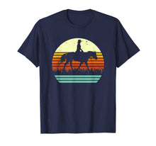 Load image into Gallery viewer, Western Horse and Rider Retro Style T-Shirt 885367
