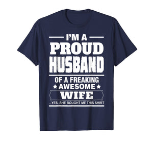Funny shirts V-neck Tank top Hoodie sweatshirt usa uk au ca gifts for Mens SPECIAL GIFT FOR YOUR HUSBAND! - From the Awesome Wife! 1824848