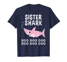 Load image into Gallery viewer, Sister Shark Doo Doo Shirt for Matching Family Pajamas

