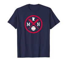 Load image into Gallery viewer, Minnesota Baseball Bats Classic State Outline T-Shirt
